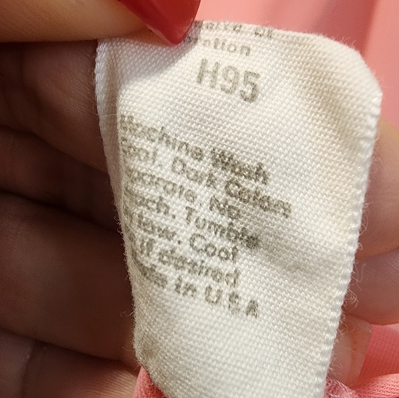 Gossard Artemis Vintage Pink 100% Nylon Long Sleeves Night Gown Sleepwear size M - Picture 12 of 14